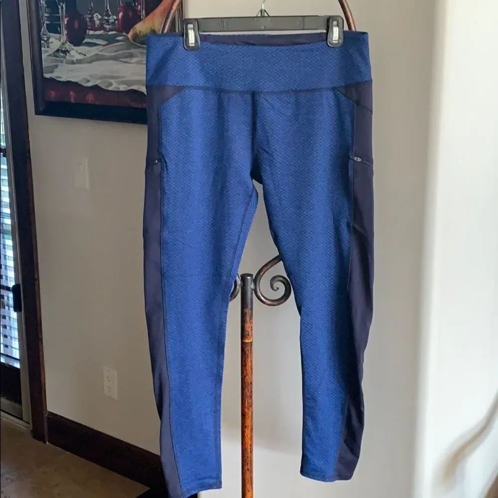 Blue Yoga Pants XL